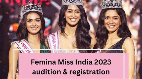 how to apply for femina miss india